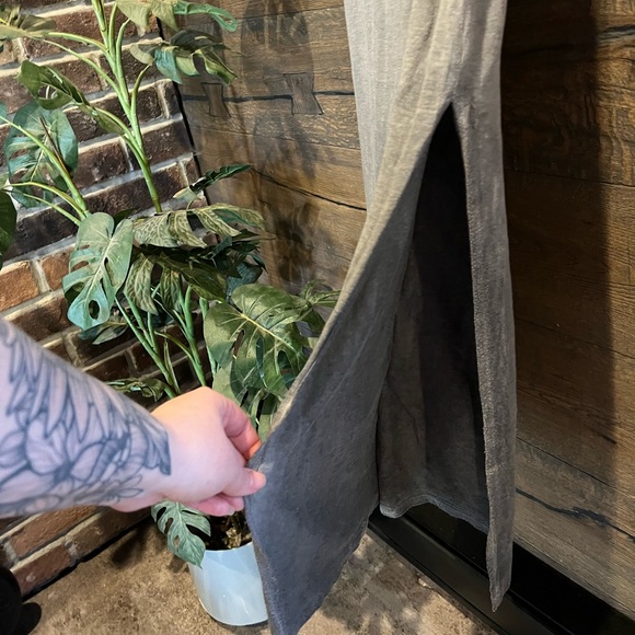 Topshop backless double thigh split maxi - Picture 8 of 8